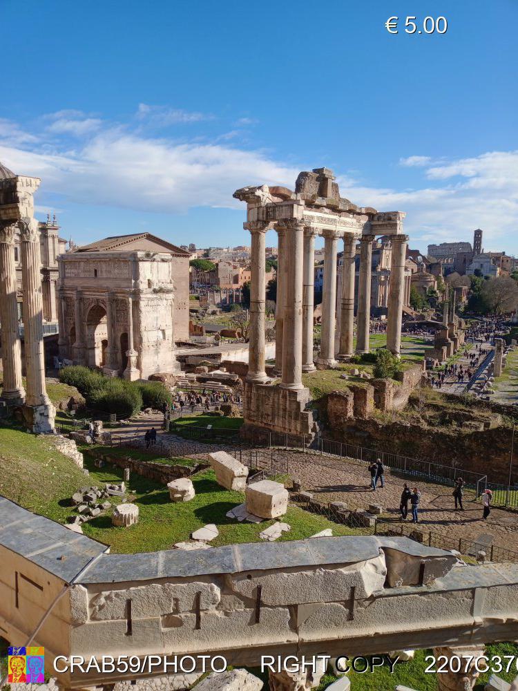 Veduta Foro Romano- Roma / Dicembre