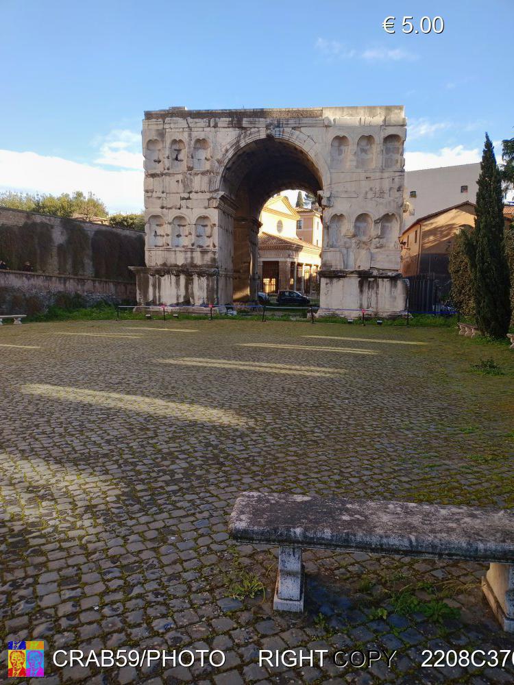 Arco di Giano- Roma Dicembre