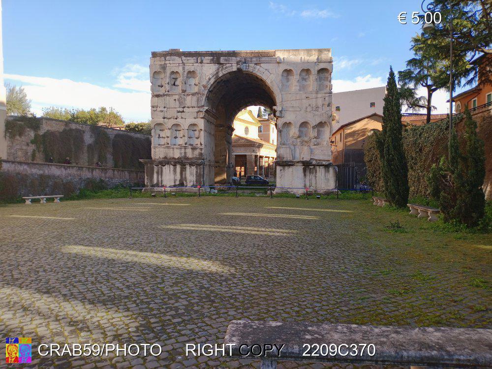 Arco di Giano- Roma / Dicembre 